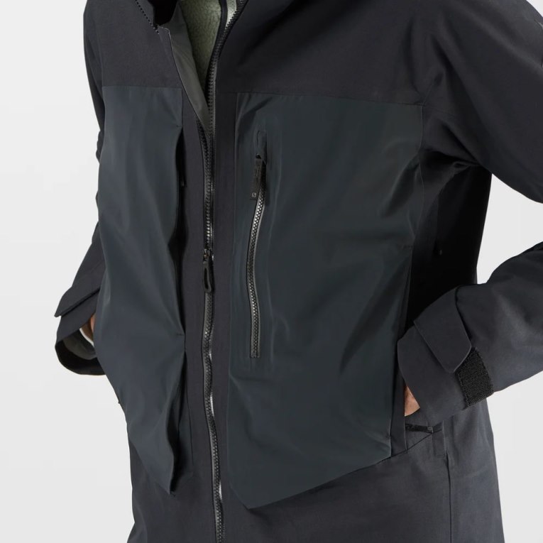 Salomon Stance 3L Long Shell Men's Ski Jackets Black | CA 61O4
